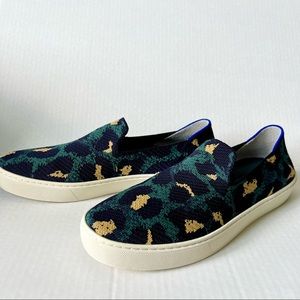 Rothy’s The Sneaker Blue Spot Size 10 Retired Pattern